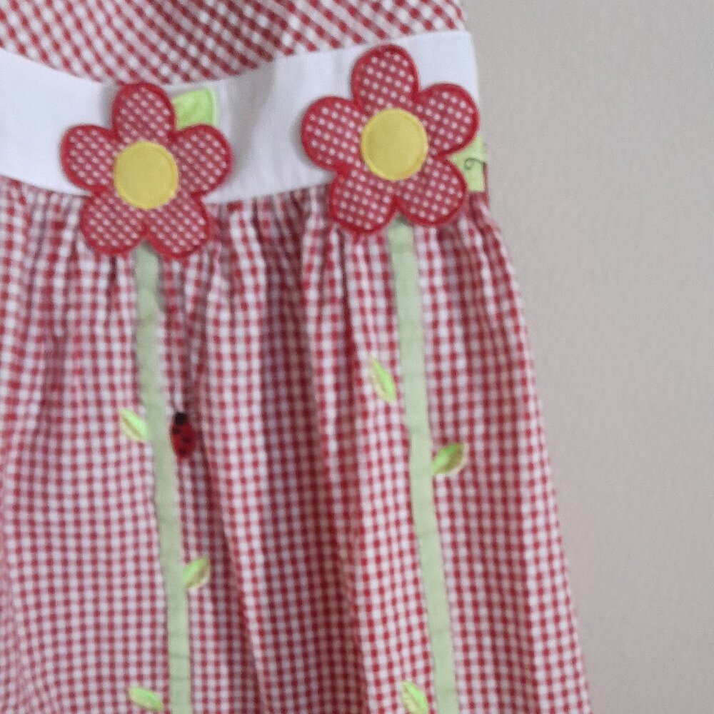 Youngland Girls Seersucker Dress - Picture 3 of 5
